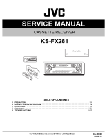 JVC KSFX-281-Service-Manual